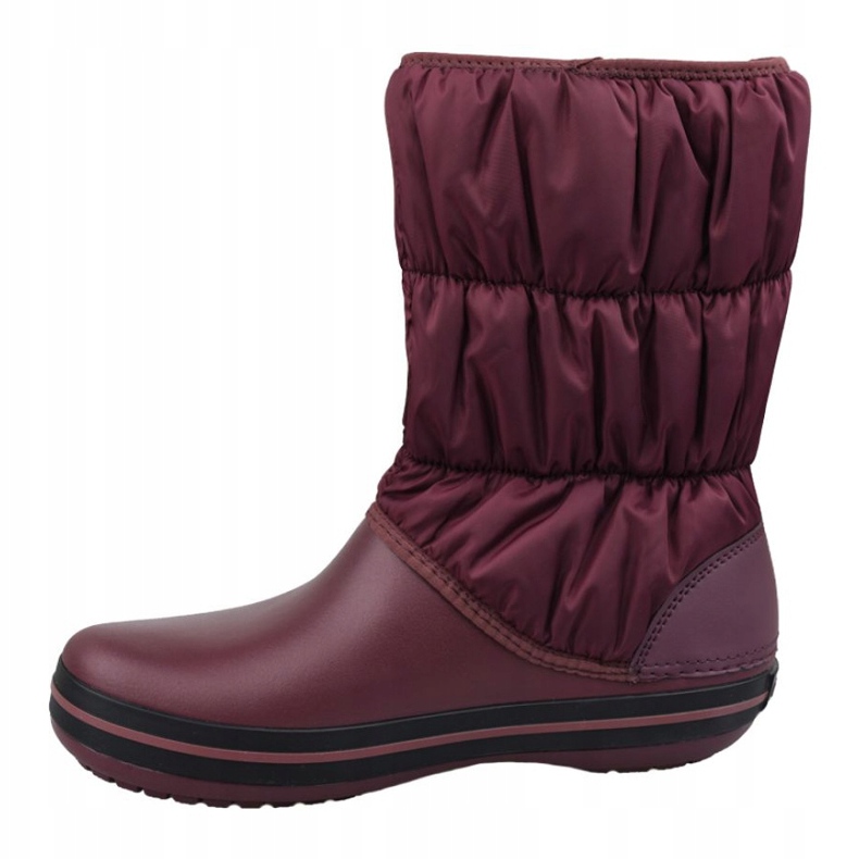 Bota Crocs Winter Puff W 14614-607 vermelho multicolorido 1