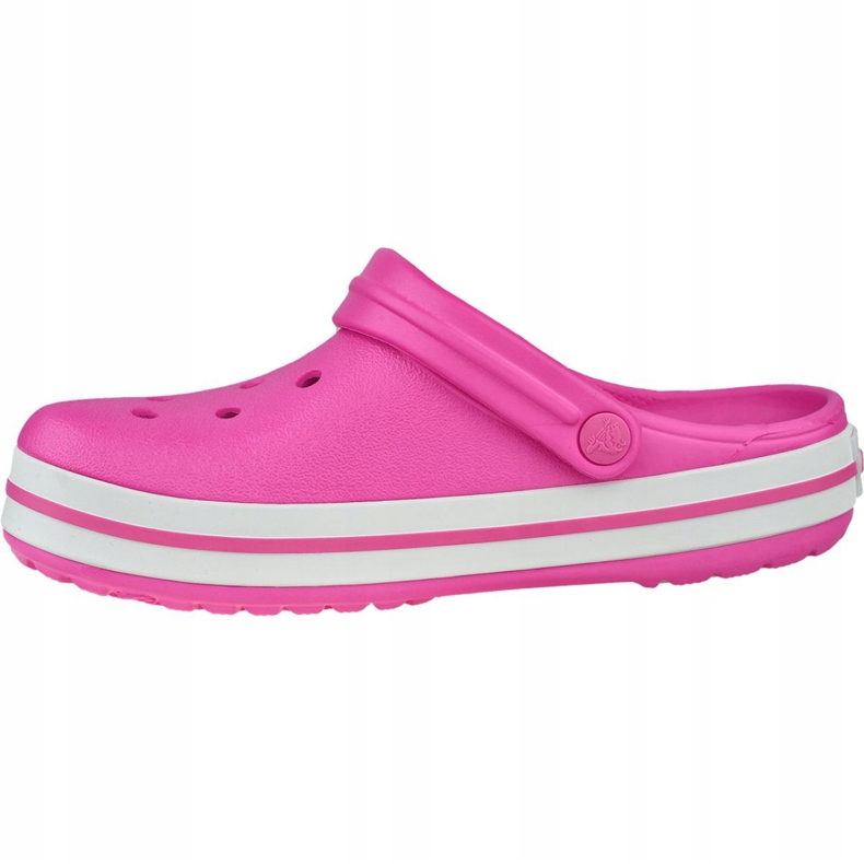 Sapatos Crocs Crocband 11016-6QR branco rosa 1