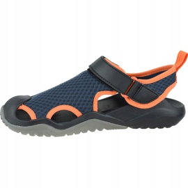 Crocs M Swiftwater Mesh Deck Sandal M 205289-4V9 azul marinho 1