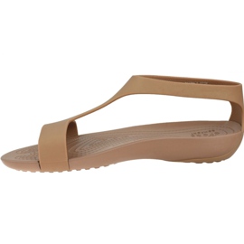 Sandálias Crocs W Serena 205469-854 marrom 1