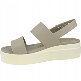 Crocs Brooklyn Low Wedge 206453-15W castanho 1