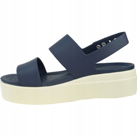 Crocs Brooklyn Low Wedge 206453-46K azul marinho 1