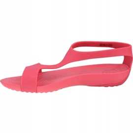 Sandálias Crocs W Serena 205469-611 vermelho 1 Sandálias Crocs W Serena 205469-611 vermelho 1