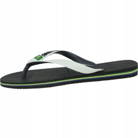 Havaianas Brasil Mix 4123206-0133 chinelos branco preto 1