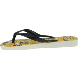 Havaianas Disney Stylish 4123500-3624 chinelos preto amarelo 1