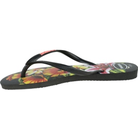 Flip-flops Havaianas Slim Summer 4129848-1069 preto multicolorido 1