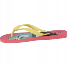 Havaianas Top Vibes 4144520-7600 chinelos rosa amarelo 1