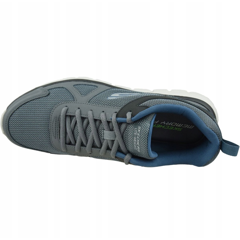 Calçados Skechers Track-Scloric M 52631-GYNV cinza 2 Calçados Skechers Track-Scloric M 52631-GYNV cinza 2