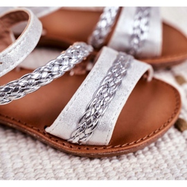 FRROCK Sandálias Kremo de Prata Infantil cinza 3