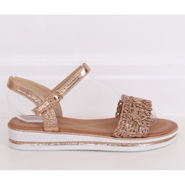 Sandálias femininas Champagne 35-197 Champagne rosa 1
