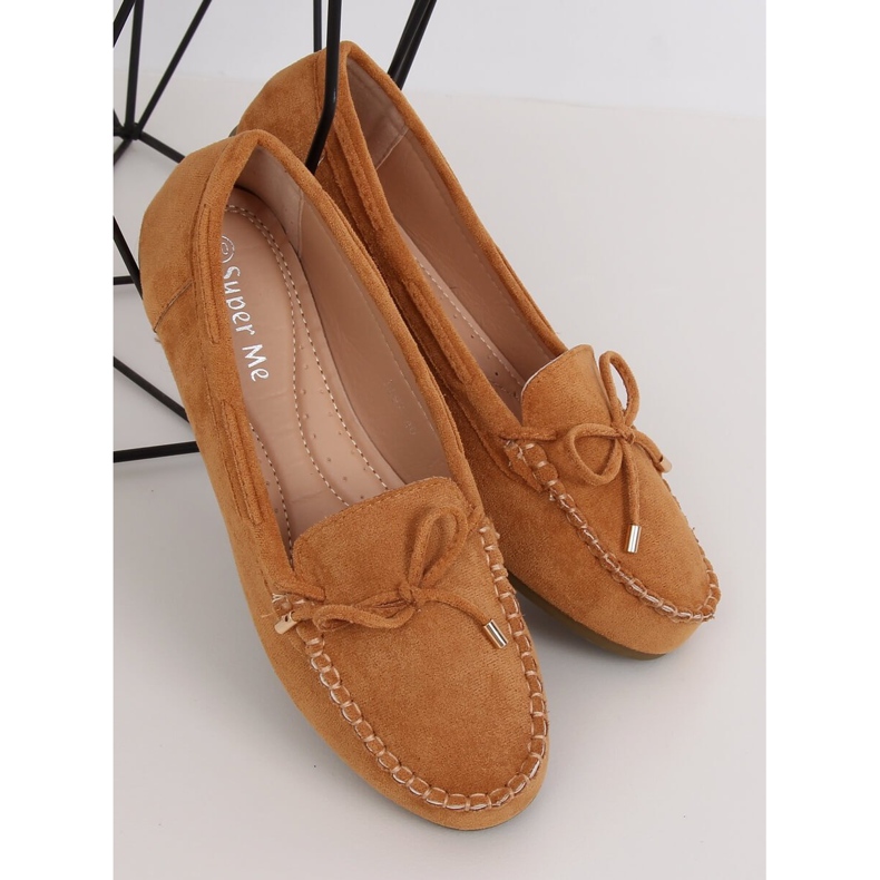 Mocassins Camel LL97 femininos castanho 1