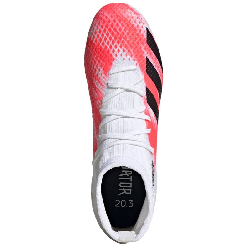 Chuteiras Adidas Predator 20.3 Sg M EG0911 vermelho branco 1