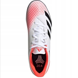 Chuteiras Adidas Predator 20.4 Tf M EG0925 vermelho branco 2