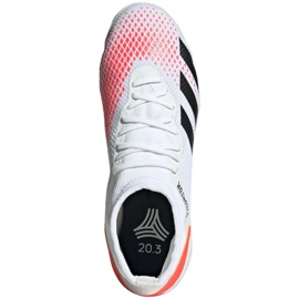 Sapatos de interior adidas Predator 20.3 In M EG0916 vermelho branco 1