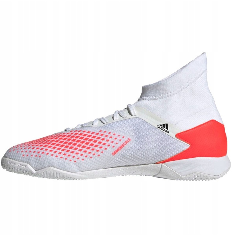 Sapatos de interior adidas Predator 20.3 In M EG0916 vermelho branco 2