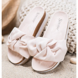 Seastar Chinelos de camurça casuais castanho 1