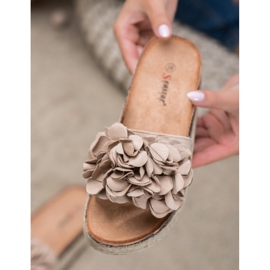 Seastar Chinelos elegantes bege 1