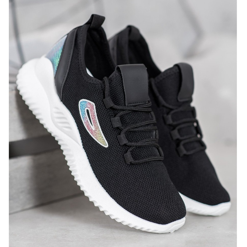 Tênis MCKEYLOR com lantejoulas preto 1 Tênis MCKEYLOR com lantejoulas preto 1