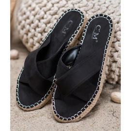 Cm Paris Chinelos leves casuais preto 1