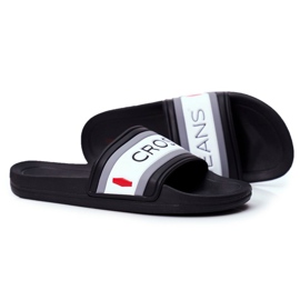 Chinelos masculinos Cross Jeans Preto FF1R4091C 1