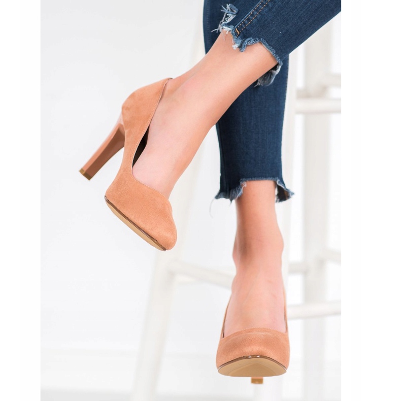 J. Star Bombas elegantes bege 1