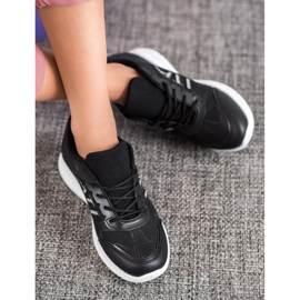 SHELOVET Sapatos Confortáveis Com Malha preto 1 SHELOVET Sapatos Confortáveis Com Malha preto 1