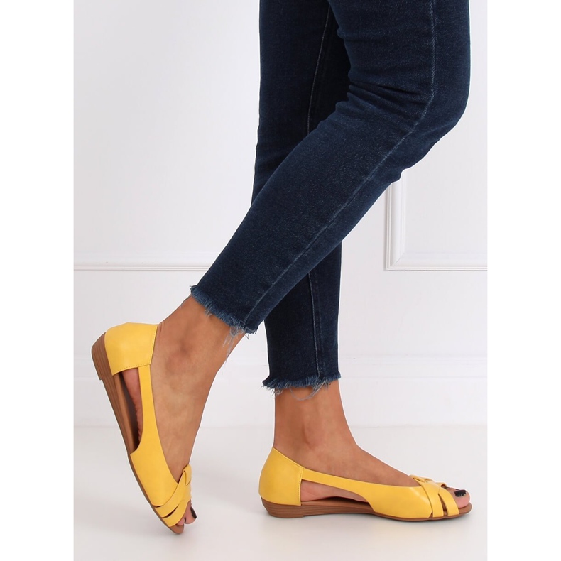 Bailarinas cortam mel CC221P Amarelo 2 Bailarinas cortam mel CC221P Amarelo 2