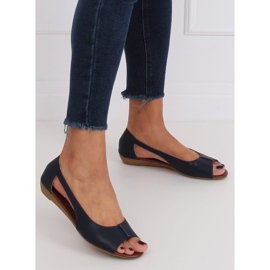Sapatos abertos azul marinho NH-23P DK.BLUE 1