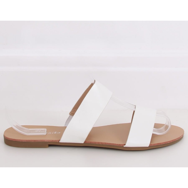 Chinelos brancos simples S060074 Branco 2