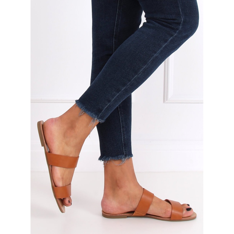 Sapatilhas de camelo simples S060074 Camel marrom 1