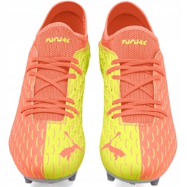 Chuteiras Puma Future M 5.4 Osg Fg Ag 105941 01 vermelho laranja 1 Chuteiras Puma Future M 5.4 Osg Fg Ag 105941 01 vermelho laranja 1