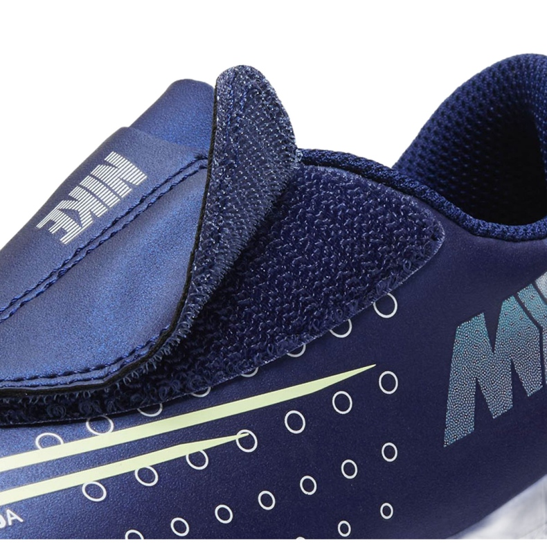 Nike Mercurial Vapor 13 Club Mds Mg PS (V) Jr CJ1149 401 chuteiras azul marinho 3