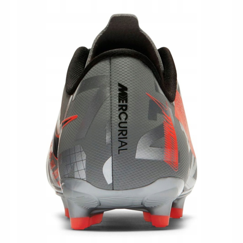 Chuteiras Nike Vapor 13 Academy Mg Jr AT8123-906 multicolorido cinza 2
