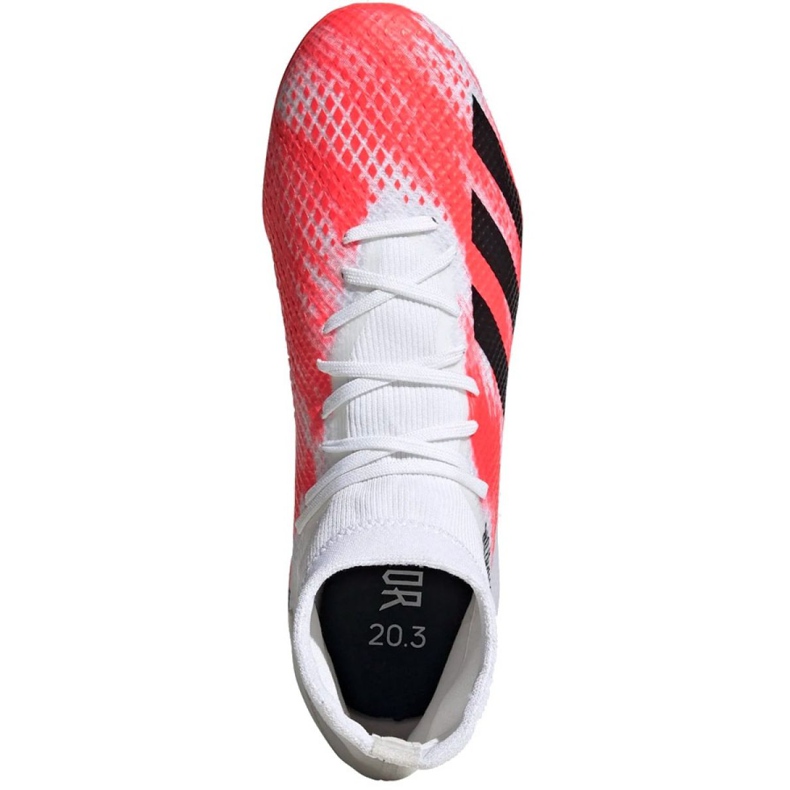 Chuteiras Adidas Predator 20.3 Fg M EG0910 multicolorido branco 1 Chuteiras Adidas Predator 20.3 Fg M EG0910 multicolorido branco 1