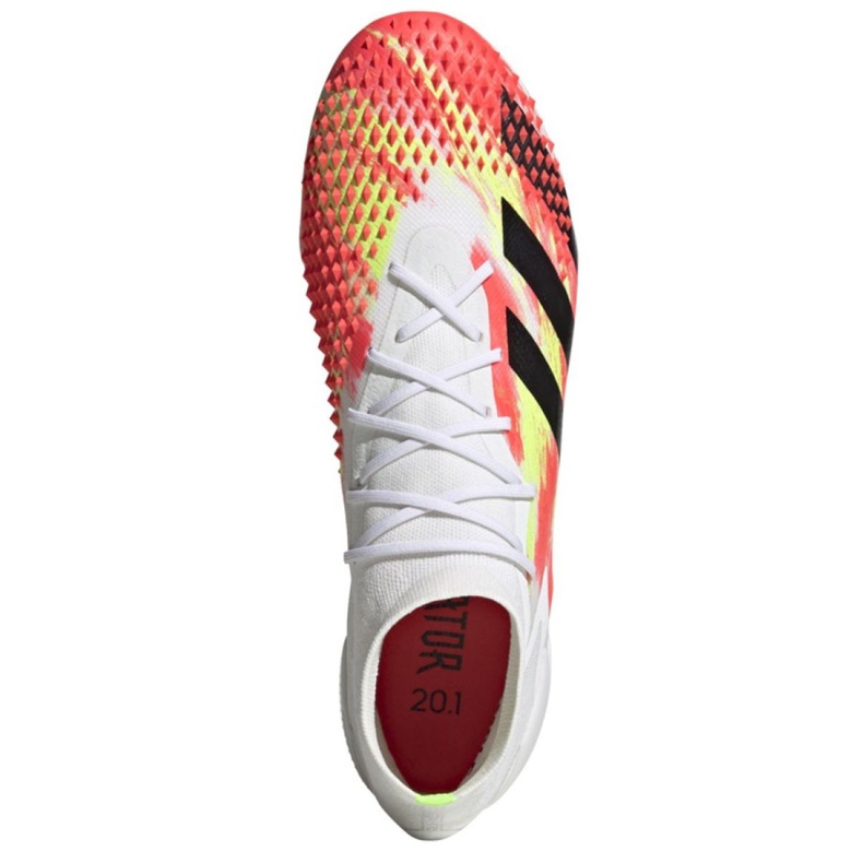 Chuteiras Adidas Predator Dracon 20.1 Fg M EG1599 multicolorido branco 2