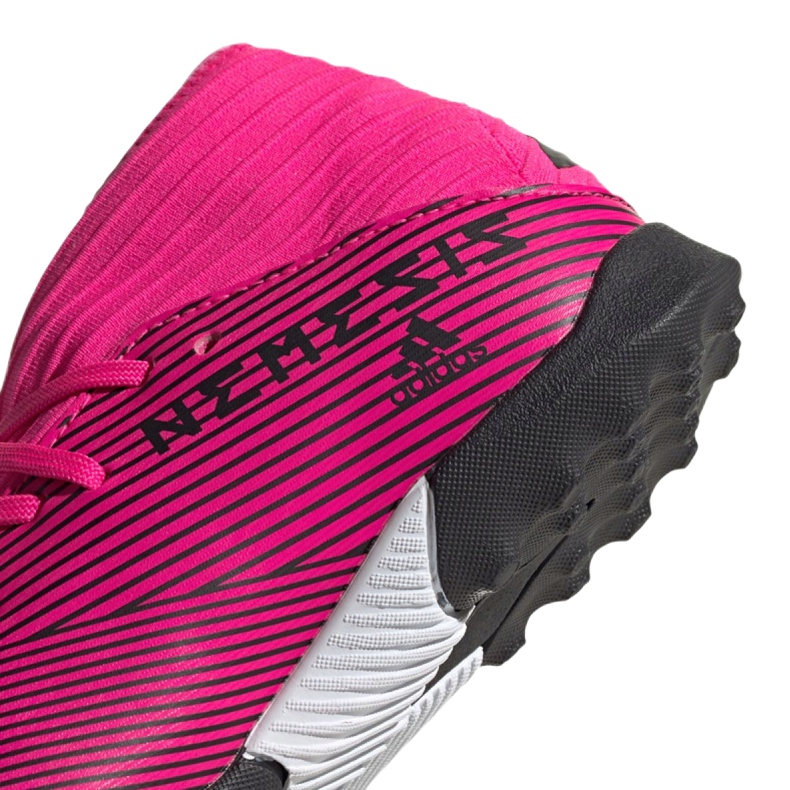 Sapatos Adidas Nemeziz 19.3 Tf Jr F99944 rosa 2