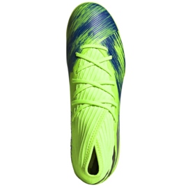Chuteiras Adidas Nemeziz 19.3 Tf M FV3994 multicolorido verde 2
