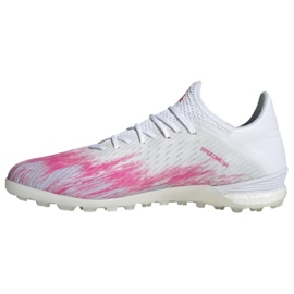 Chuteiras Adidas X 19.1 Tf M EG7135 multicolorido branco 1