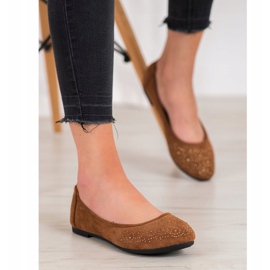 Diamantique Bailarina Clássica com Cristais castanho 2