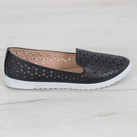 Renda Senhores Openwork Confortáveis preto 2 Renda Senhores Openwork Confortáveis preto 2