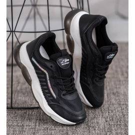 Via Giulia  Tênis de moda esportiva preto 1