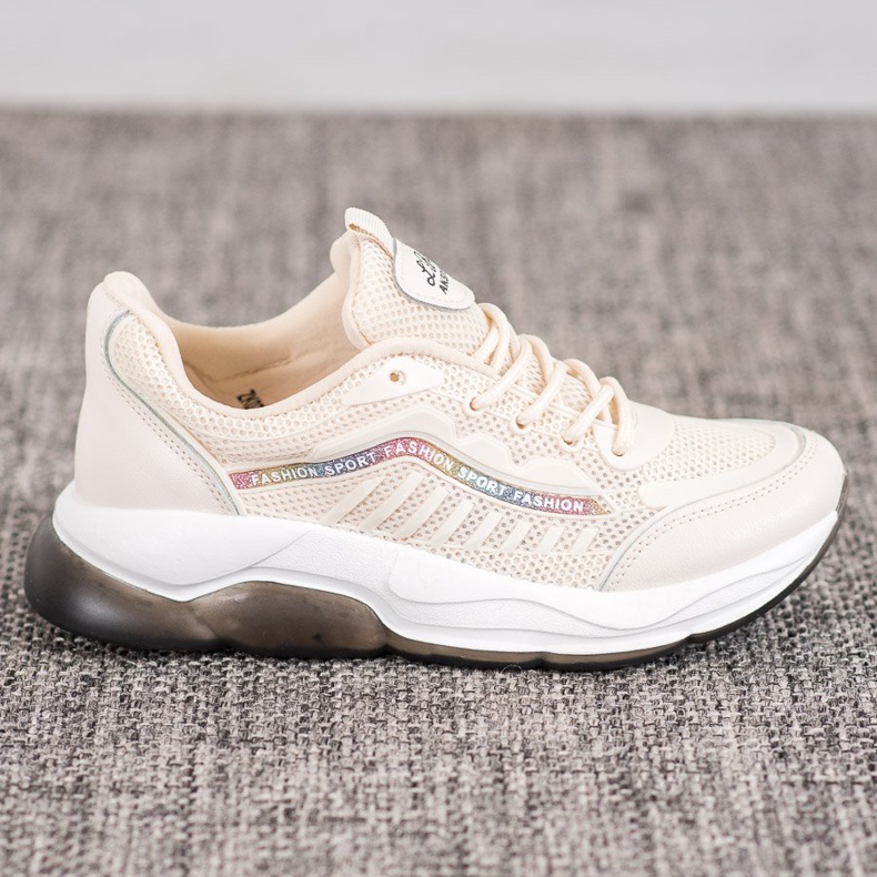 Via Giulia  Tênis de moda esportiva marrom 2