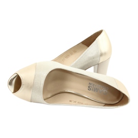 Ônibus abertos para Gamis 1525 bege dourado 4