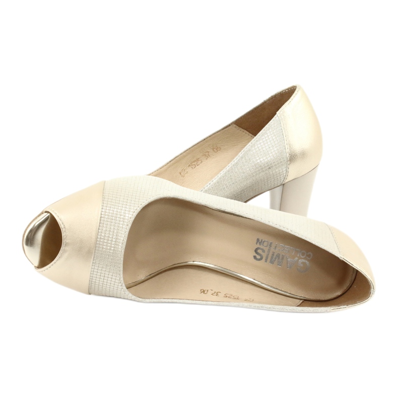 Ônibus abertos para Gamis 1525 bege dourado 4