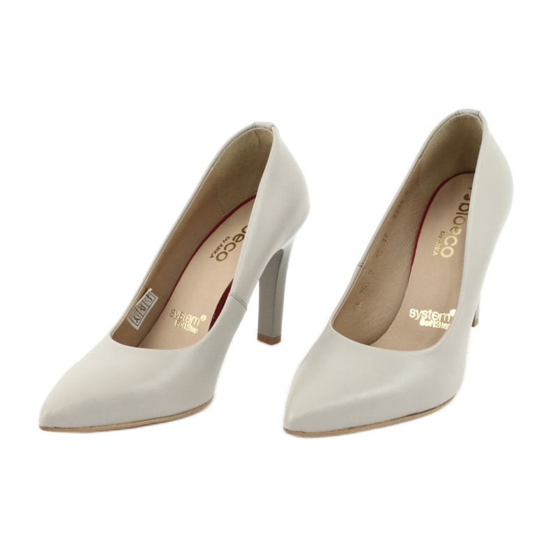 Sapatos femininos confortáveis ​​Arka 5254 cinza 2