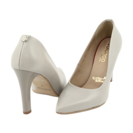 Sapatos femininos confortáveis ​​Arka 5254 cinza 3