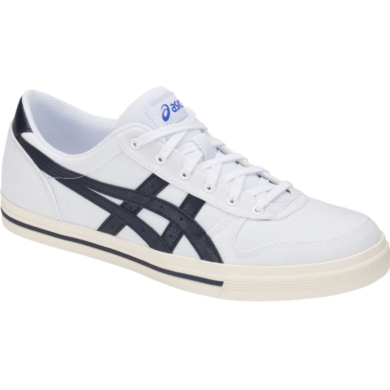 Sapatos Asics Aaron M 1201A008 101 branco azul marinho 2 Sapatos Asics Aaron M 1201A008 101 branco azul marinho 2