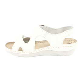 Sapatos femininos Inblu sandálias 158D113 branco 1