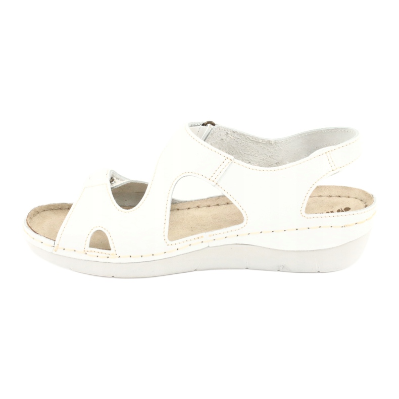 Sapatos femininos Inblu sandálias 158D113 branco 1