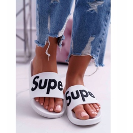 PS1 Chinelos femininos brancos super losaria 2